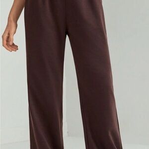 Brown sweatpants